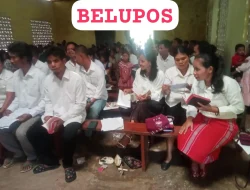 Romo Stepanus Tamu Ama Lantik Pengurus Dewan Stasi Maria Bunda Selalu Penolong