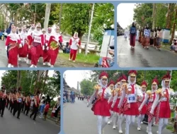 Keceriaan Merah Putih di Kayuagung: Warga OKI Tumpah Ruah Rayakan HUT RI ke-80