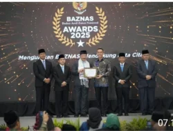 Bupati Muchendi Raih Baznas Award 2025, Zakat Jadi Jalan Pemberdayaan Umat