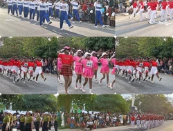 Langkah Tegap di Perbatasan: Gerak Jalan 8 Kilometer Warnai HUT ke-80 RI di Belu