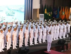 SMK Maritim Nusantara Kupang Gelar Pelantikan Taruna Baru dan Rayakan HUT Pertama dengan Semangat Membara