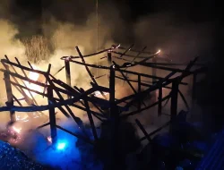 Rumah Adat Uma Kakaluk di Perbatasan Belu Ludes Terbakar