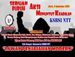 Senin Besok, Buruh Flobamora Bergerak: 23 Tuntutan Keadilan Sosial Menggema di Kupang