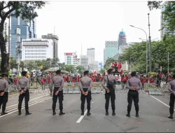 Ribuan Aparat Amankan Aksi Aliansi Rakyat Papua di Jakarta