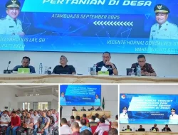 Vicente Hornai: Desa Harus Jadi Penopang Kemandirian Pangan Belu