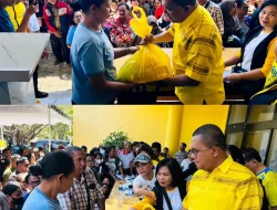 Golkar Hadir dengan Aksi Nyata: Melki Laka Lena Pastikan Tak Ada Warga Pulang dengan Tangan Kosong