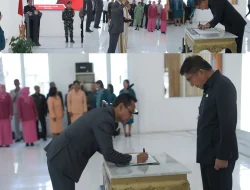 Bupati Belu Kukuhkan 14 Pejabat, Semua Harapan Baru Perbatasan