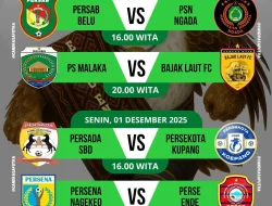 Belu Masuk Delapan Besar di Ende Pertaruhan Harga Diri Sepak Bola NTT di Panggung Liga 4 ETMC XXXIV