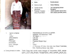 Fransiskus Pergi Senja Itu, Belum Kembali Hingga Kini