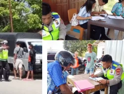 Samsat Malaka Gelar Operasi Pajak, Tegakkan Ketertiban Jalan dan Adab Berkendara