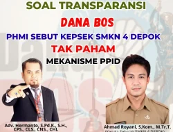 Dana BOS Dipertanyakan, SMKN 4 Depok Diuji di Panggung Transparansi