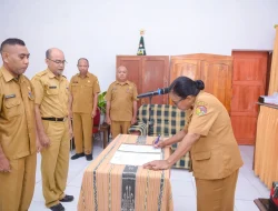 Sertijab di Jantung Birokrasi Belu: Dari Tangan yang Melepas, ke Tangan yang Menata Masa Depan