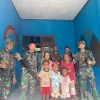 Satgas Yonif 763/SBA Hadirkan Ruang Belajar yang Bersih dan Menenangkan
