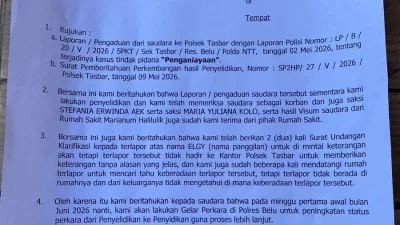 Kasus Penganiayaan Guru SDI Halibesin Segera Naik Tahap, Penyidik Polsek Tasbar dan Polres Belu Bersiap Gelar Perkara