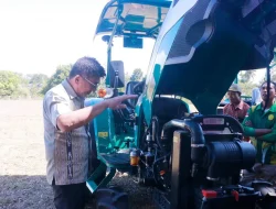 Traktor Modern Bangkitkan Harapan Petani Lewalutolus Berkelanjutan